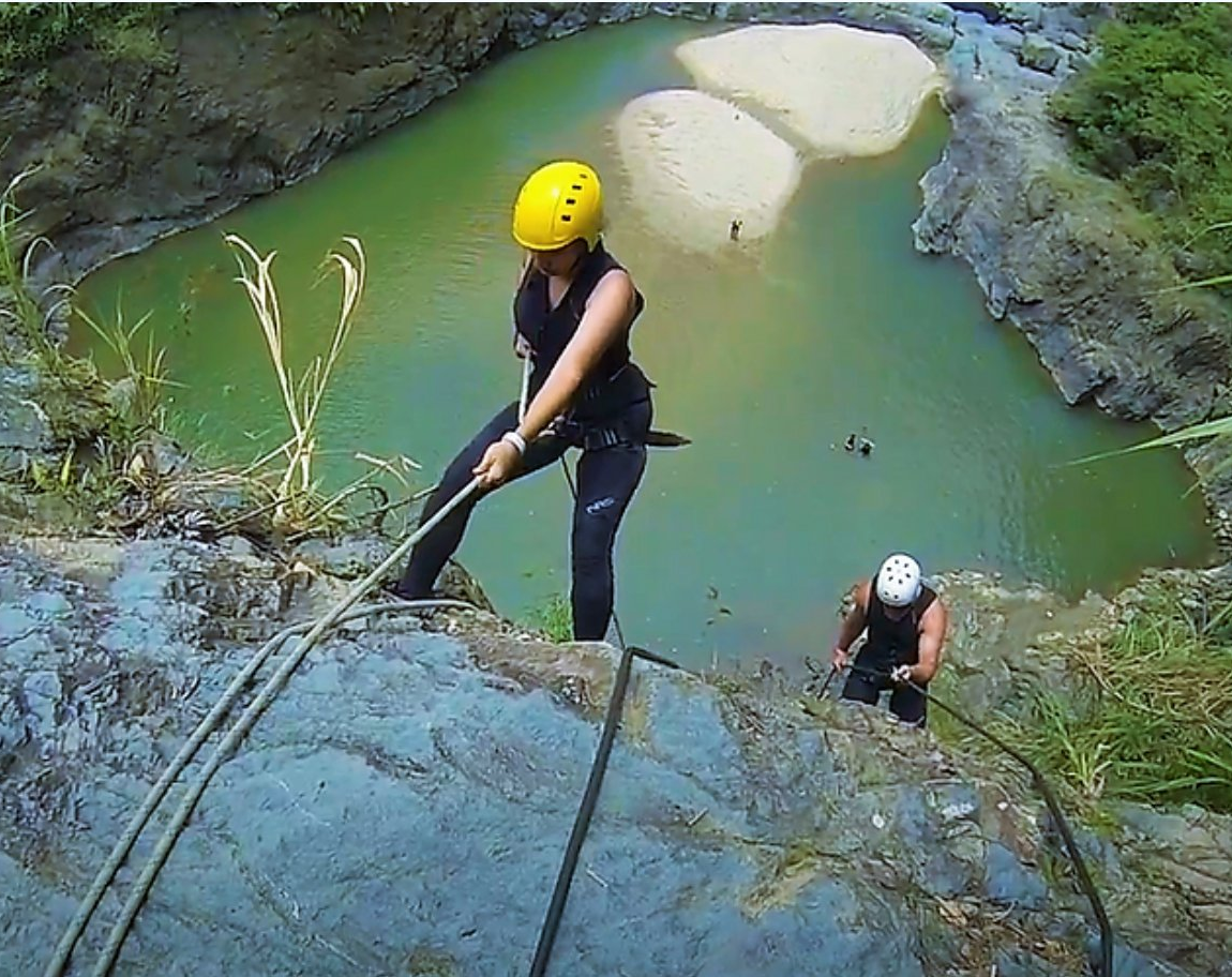 150-Foot Waterfall Rappelling